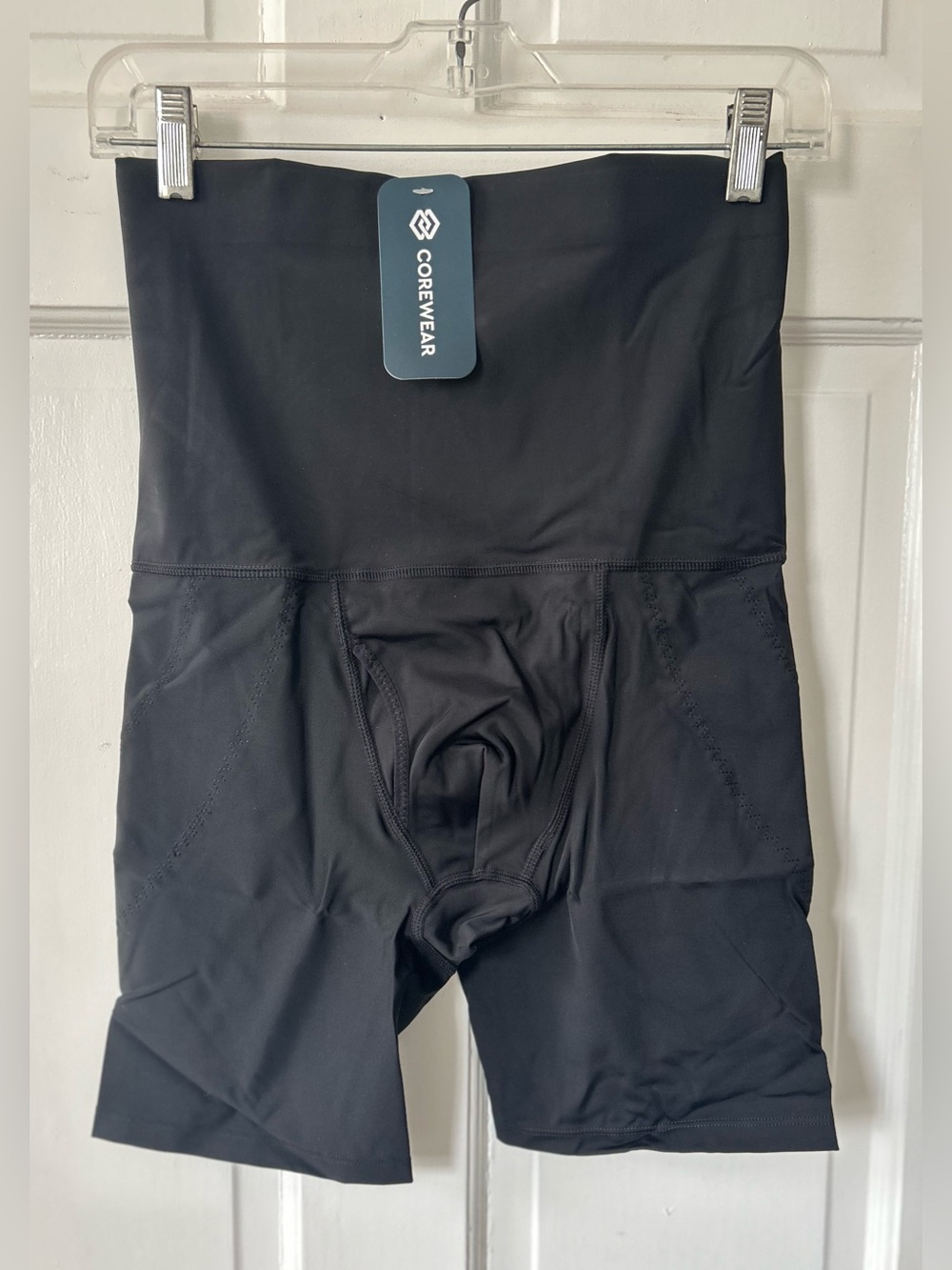NWT Men’s COREWEAR Athletic Boxers Size M Black COREMAX BOXER Compression Shorts